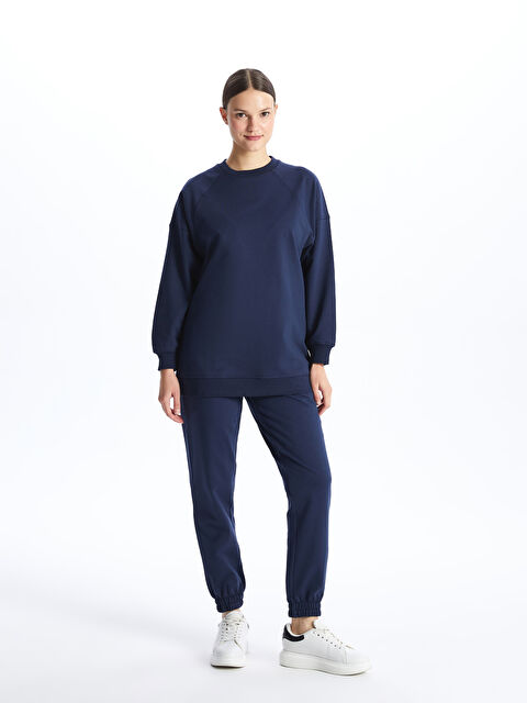 LCW Modest Kadın Beli Lastikli Düz Jogger Eşofman Altı - W3H129Z8-HRS