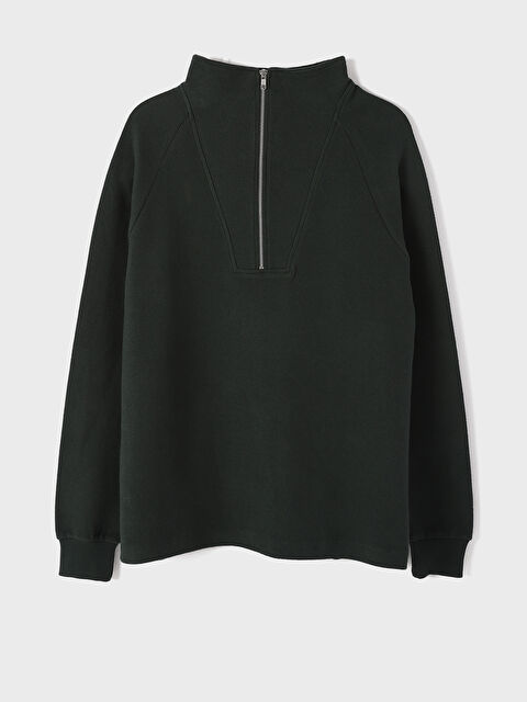 XSIDE سويت شيرت ياقة قمع للرجال - W3H186Z8-VFN