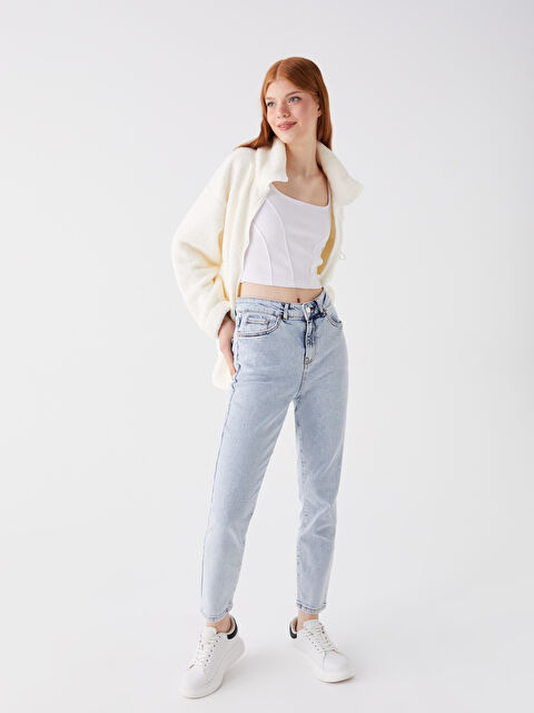 XSIDE Slim Mom Kadın Jean Pantolon - W3H536Z8-S54