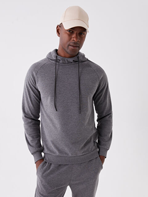 XSIDE ACTIVE Uzun Kollu Erkek Hoodie - W3H760Z8-LAL