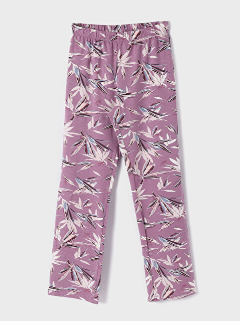 LCW DREAM Elasticated Waist Patterned Women's Pyjama Bottoms - W3HC83Z8-LTM