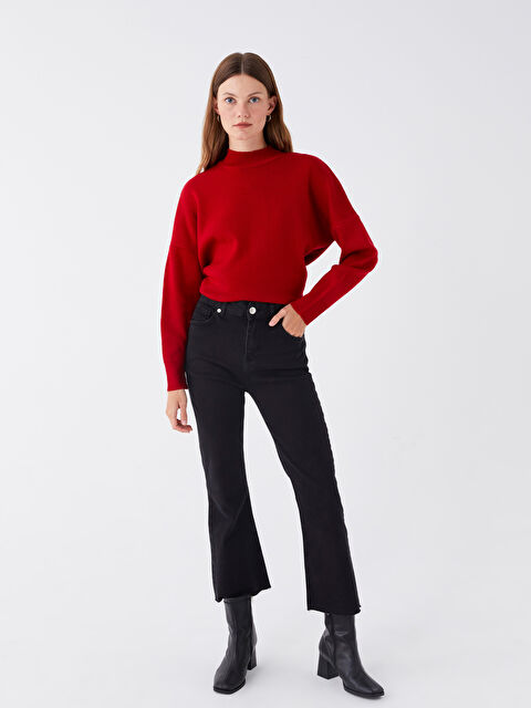 LCW Modest Mars Flare Kadın Jean Pantolon - W3HC88Z8-326