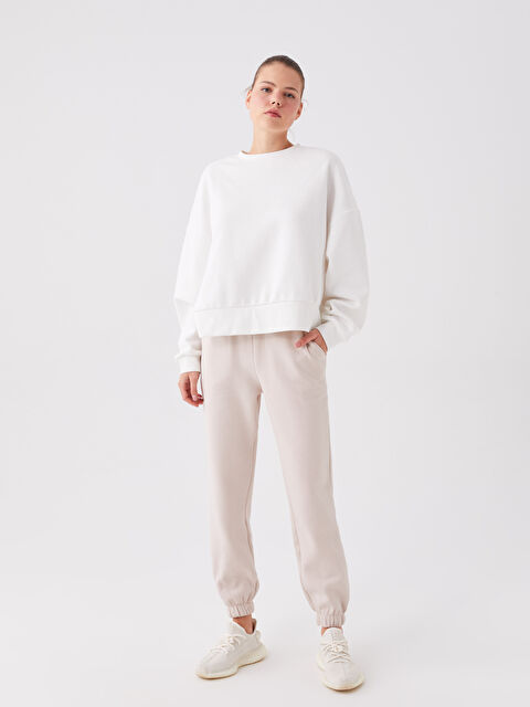 XSIDE ACTIVE Beli Lastikli Rahat Kalıp Kadın Eşofman Altı - W3HF41Z8-VB6