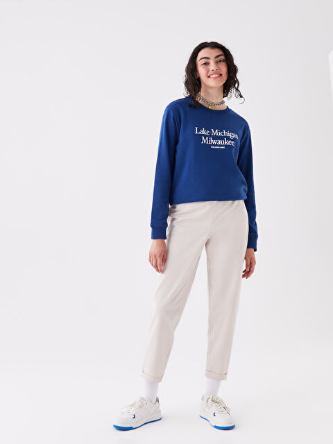 LCW Vision Beli Lastikli Kadın Carrot Pantolon - W3HN81Z8-VF5