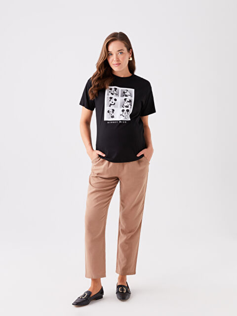 LCWAIKIKI Maternity Beli Lastikli Rahat Kalıp Hamile Pantolon - W3HS93Z8-VYT