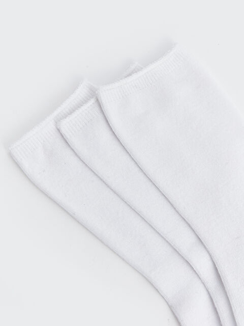 LCW DREAM Women's Plain Ankle Socks 3-packs - W3I034Z8-FFB