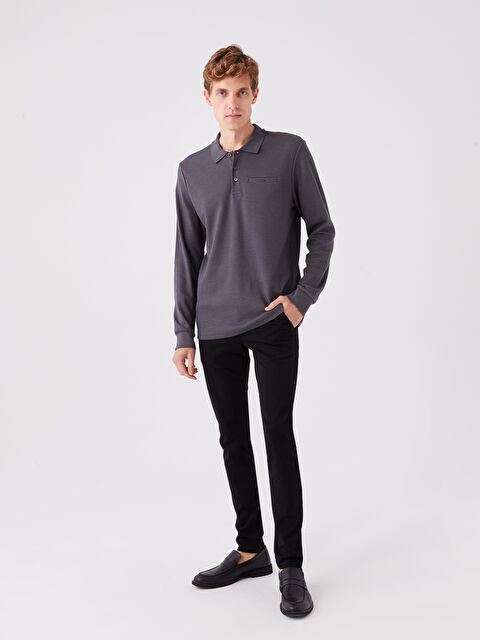 LCWAIKIKI Classic Ekstra Dar Kalıp Erkek Chino Pantolon - W3I412Z8-CVL