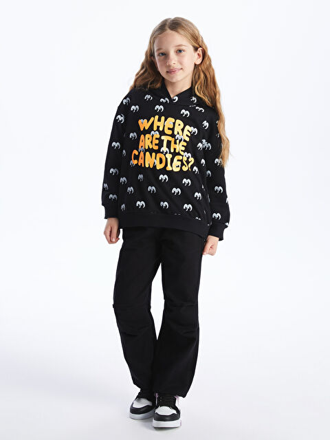 LCW Kids Beli Lastikli Kız Çocuk Jogger Pantolon - W3I973Z4-CVL