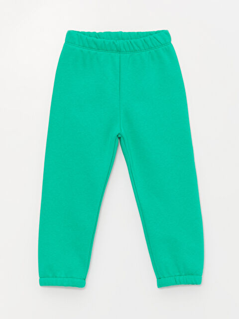 LCW baby Beli Lastikli Basic Kız Bebek Jogger Eşofman Alt - W3I980Z1-GHU