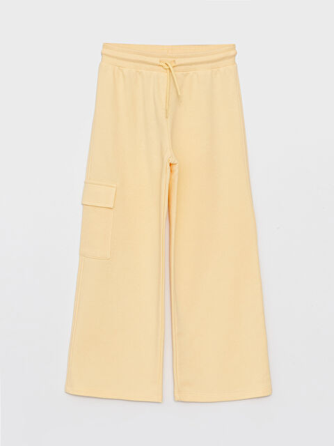 LCW Kids Beli Lastikli Kız Çocuk Kargo Eşofman Altı - W3IC91Z4-FRW