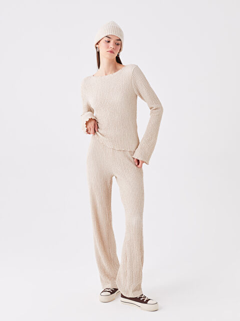 LCW Vision Kadın Beli Lastikli Düz Eşofman Altı - W3IG59Z8-VF5