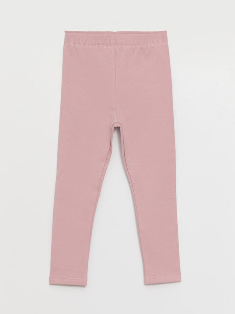 LCW baby Beli Lastikli Basic Kız Bebek Tayt - W3IJ87Z1-FHR