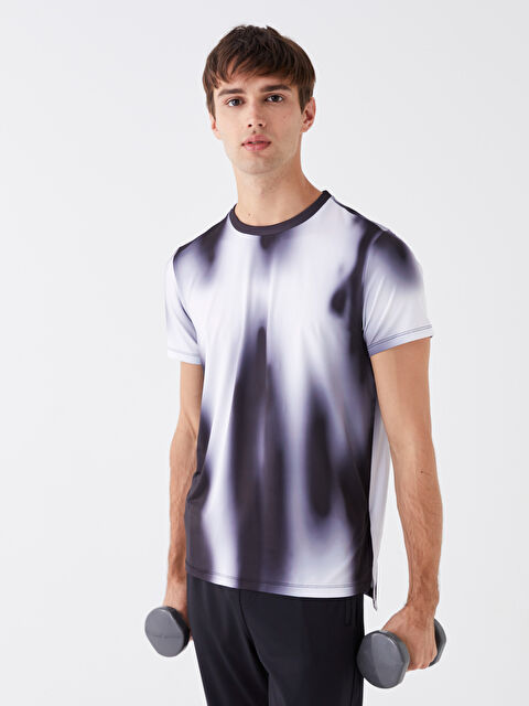 XSIDE ACTIVE Bisiklet Yaka Kısa Kollu Erkek Spor Tişört - W3IN99Z8-SW8