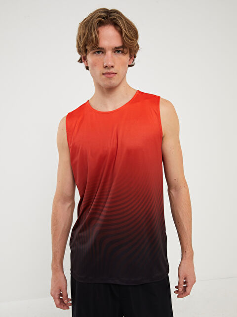 XSIDE ACTIVE Bisiklet Yaka Erkek Kolsuz Tişört - W3IO00Z8-SW8