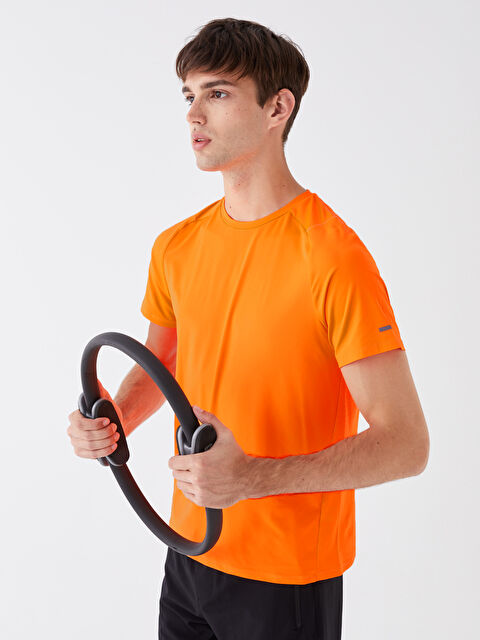 XSIDE ACTIVE Bisiklet Yaka Kısa Kollu Erkek Spor Tişört - W3IO01Z8-Q6K