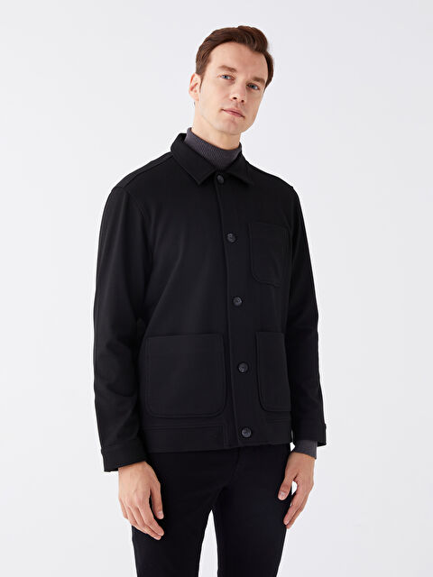 SOUTHBLUE Rahat Kalıp Uzun Kollu Erkek Gömlek Ceket - W3IP54Z8-CVL