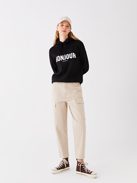 LCW Vision Dar Fit Kadın Kargo Pantolon - W3IT02Z8-QW6