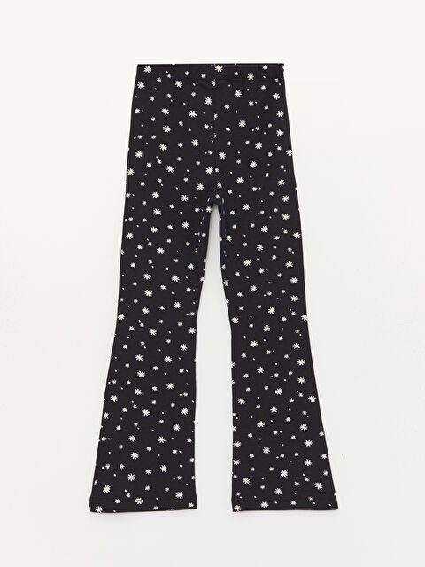 LCW Kids Beli Lastikli İspanyol Paça Kız Çocuk Tayt - W3IU29Z4-LQJ