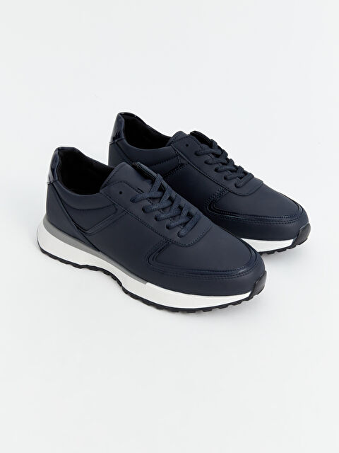 LCW STEPS Bağcıklı Deri Görünümlü Erkek Spor Ayakkabı - W3J352Z8-CRP