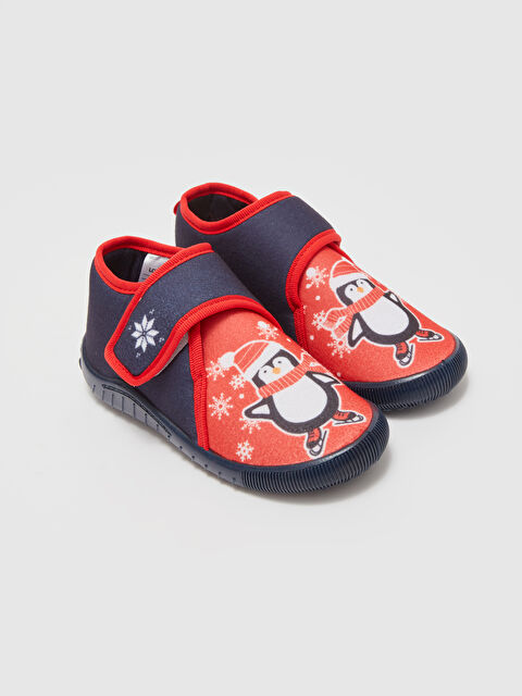 LCW STEPS Baskılı Erkek Çocuk Panduf - W3J377Z4-CRT