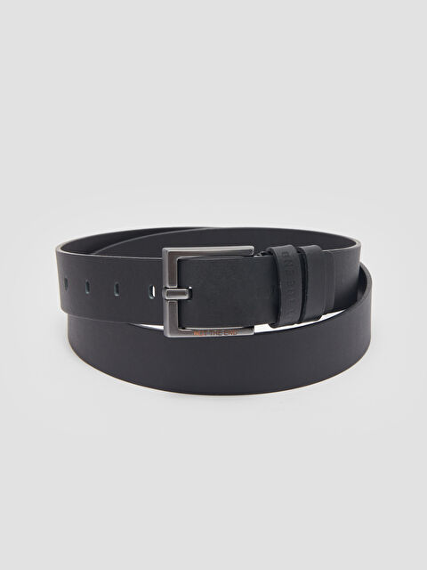 LCW ACCESSORIES Erkek Hakiki Deri Kemer - W3J409Z8-CVL