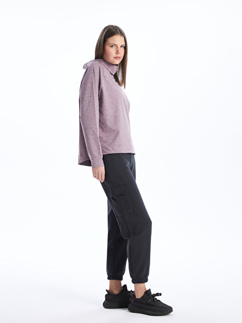 XSIDE ACTIVE Kadın Beli Lastikli Düz Jogger Eşofman Altı - W3J514Z8-E93