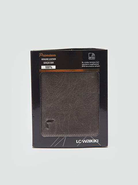 LCW ACCESSORIES Erkek Deri Cüzdan ve Kartlık - W3J754Z8-CVL