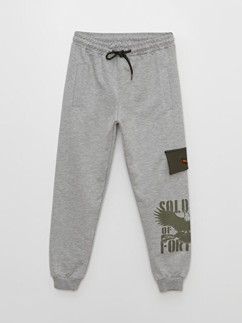 Mışıl Kids Beli Lastikli Baskılı Erkek Çocuk Eşofman Altı - W3JF75Z4-GE9