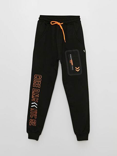 Mışıl Kids Beli Lastikli Baskılı Erkek Çocuk Eşofman Altı - W3JF76Z4-HEG