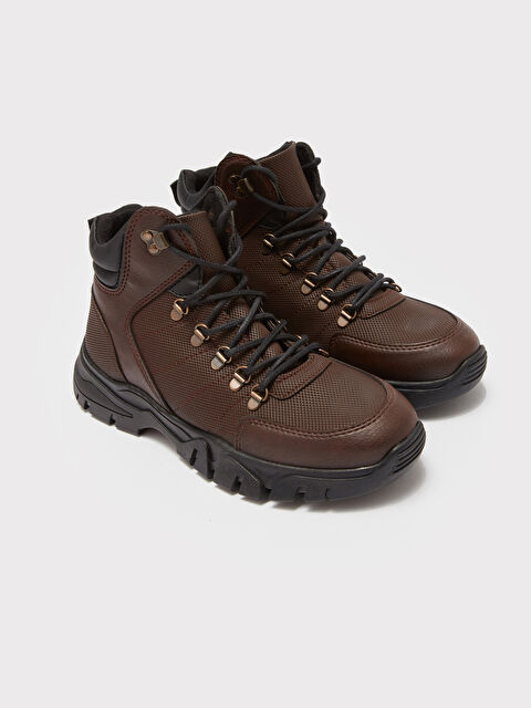 LCW STEPS Bağcıklı Kalın Taban Erkek Trekking Bot - W3JG13Z8-S4L