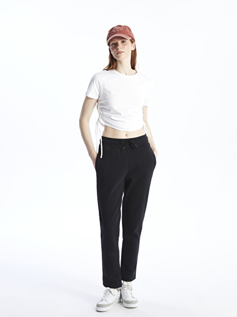 XSIDE Kadın Beli Lastikli Düz Eşofman Altı - W3JL52Z8-CVL