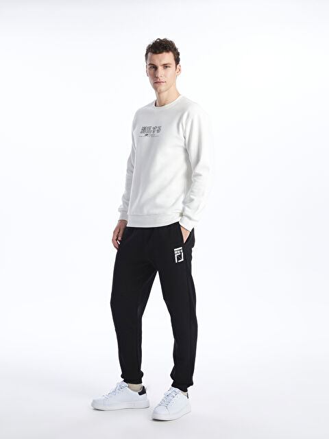 XSIDE Regular Fit Men's Thick Jogger Sweatpants - W3JM28Z8-CVL