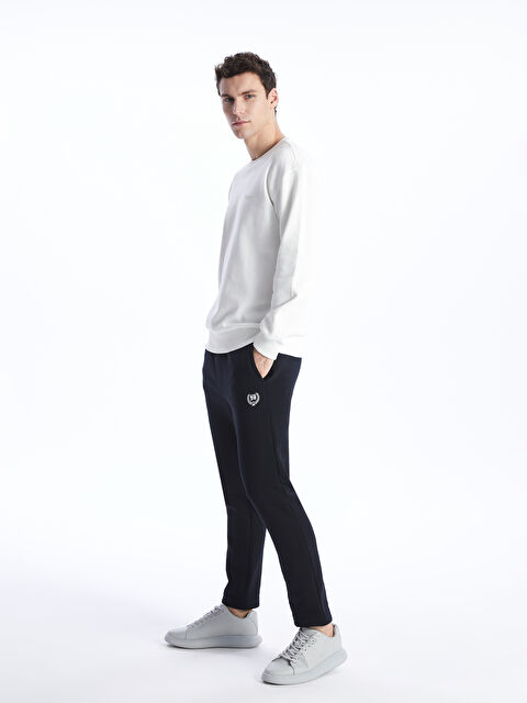 XSIDE Slim Fit Erkek Kalın Eşofman Altı - W3JM46Z8-CVL