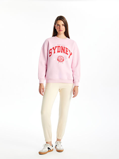 LCW Vision Kadın Beli Lastikli Düz Jogger Eşofman Altı - W3JM96Z8-FF7