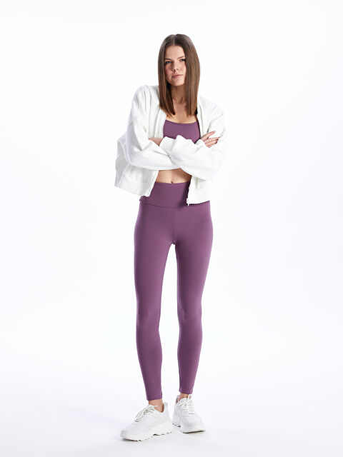 XSIDE ACTIVE Kadın Beli Lastikli Düz Spor Tayt - W3JN46Z8-HBM