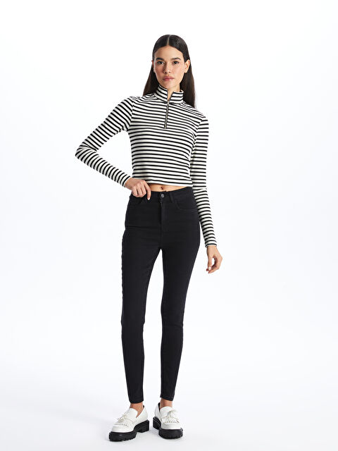 LCW Jeans Jüpiter Süper Skinny Fit Kadın Jean Pantolon - W3JO38Z8-327