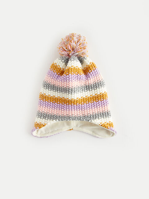 LCW baby Ponponlu Kız Bebek Bere - W3JV54Z1-MLW