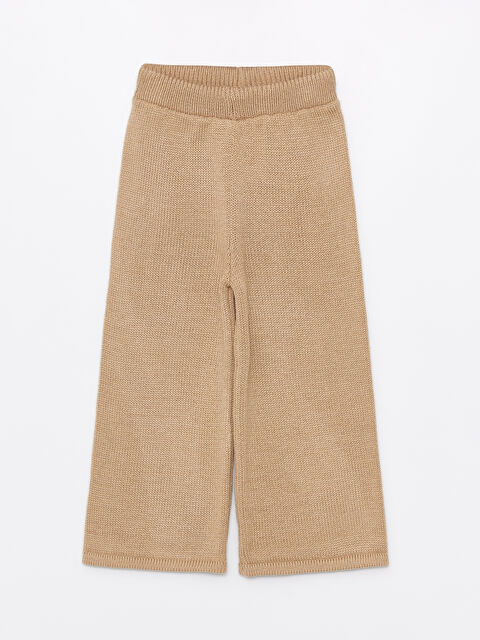 LCW baby Beli Lastikli Kız Bebek Pantolon - W3K748Z1-FGA