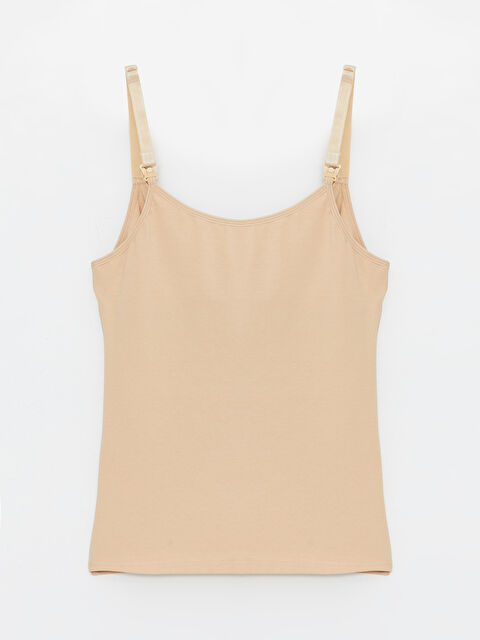 Path-y İnce Askılı Düz Emzirme Atleti - W3KK57Z8-PRS