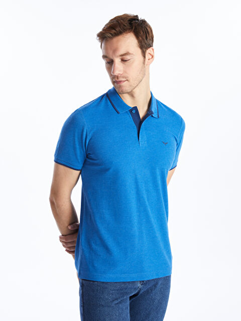 LCWAIKIKI Classic Polo Neck Short Sleeve Pique Men's T-Shirt - S3BD56Z8-L9A