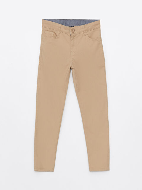 LCW Kids Beli Ayarlanabilir Lastikli Erkek Çocuk Pantolon