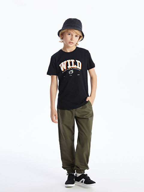 LCW Kids Beli Lastikli Erkek Çocuk Jogger Pantolon - S40169Z4-HCZ