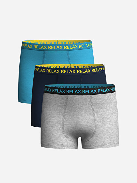 LCW Kids Printed Boys' Boxer Trunks 3-Pack - S40176Z4-LAK