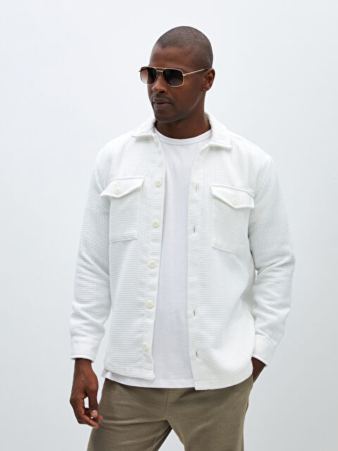 白シャツ AMBIDEX Store △VINTAGE16 無地/ギンガム/ストライプ BIGスリーブ