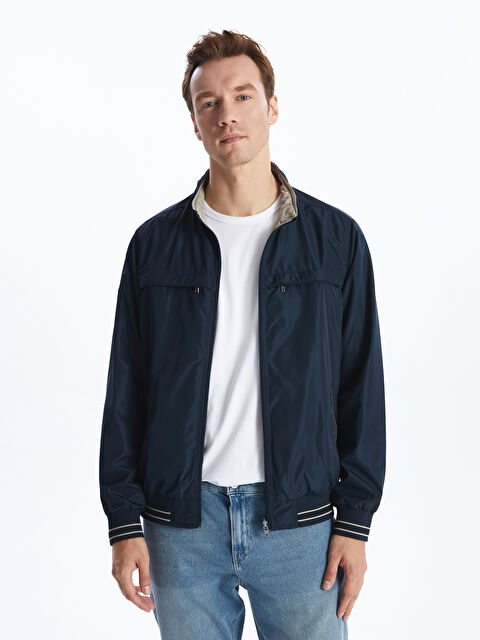 LCWAIKIKI Classic Standart Kalıp Dik Yaka Erkek Mont - S40413Z8-K2N