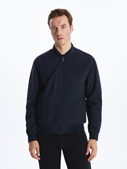 LCWAIKIKI Classic Standart Kalıp Kolej Yaka Erkek Mont - S40422Z8-RFD