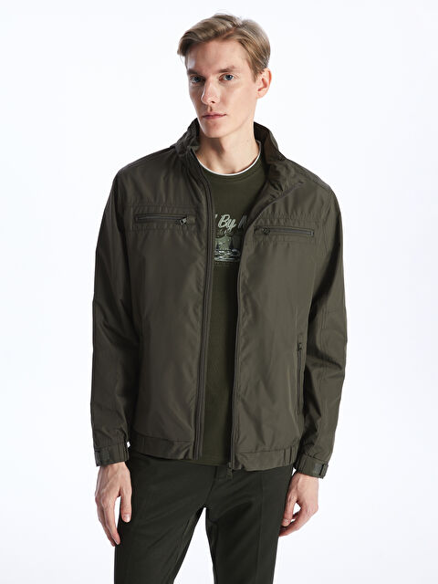 LCWAIKIKI Classic Standart Kalıp Dik Yaka Erkek Mont - S40429Z8-HDU