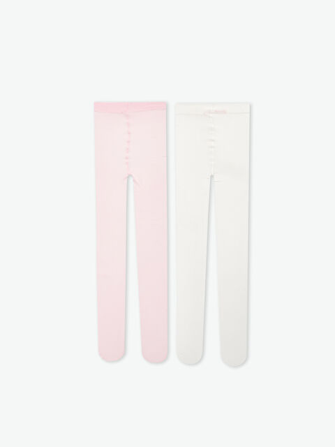 LCW Kids Basic Kız Çocuk İnce Külotlu Çorap 2'li - S40462Z4-FVB