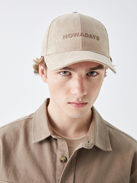 LCW ACCESSORIES Yazı Baskılı Erkek Kep Şapka - S40530Z8-EHW