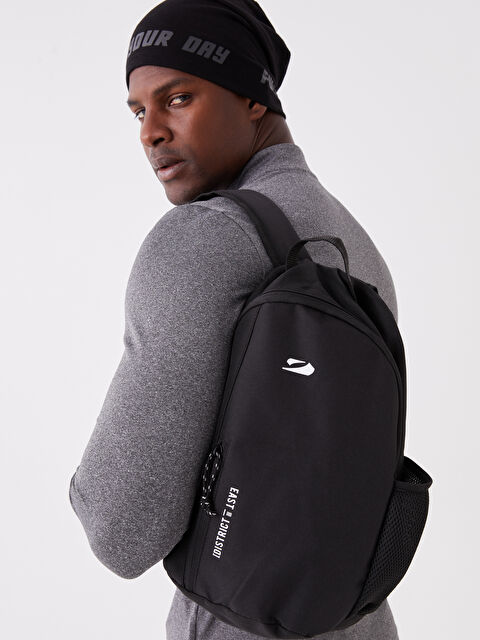 LCW ACCESSORIES حقيبة ظهر مطبوعة بحروف للرجال - S40827Z8-HUC